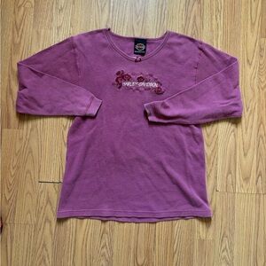 FINAL SALE Vintage Harley Davidson Thermal